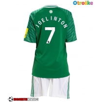 Otroške Nogometnih dresov Newcastle United Joelinton #7 Gostujoči 2025-26 Kratki rokavi (+ hlače)